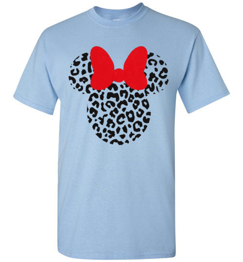 Leopard Mouse Tee Shirt Top