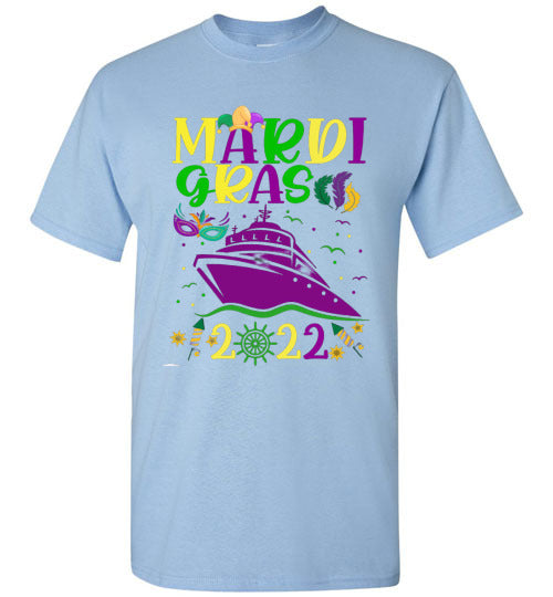 Mardi Gras 2022 Cruise Graphic Tee Shirt Top