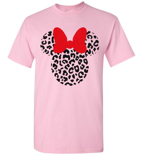 Leopard Mouse Tee Shirt Top