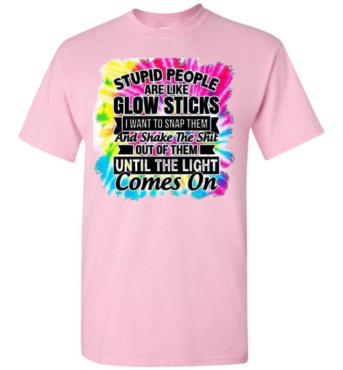 Funny Stupid People Tee Shirt Top T-Shirt