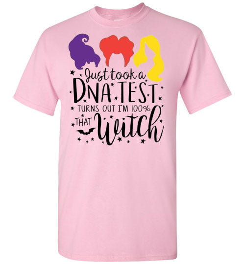 Hocus Pocus Dna Test Witch Tee Shirt Top T-Shirt
