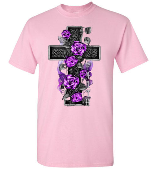 Cross Faith Christian Tee Shirt Top T-Shirt