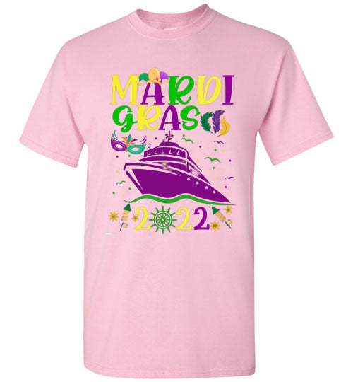 Mardi Gras 2022 Cruise Graphic Tee Shirt Top