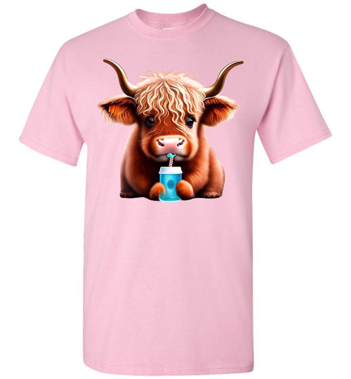Baby Cow Country Tee Shirt Top T-Shirt