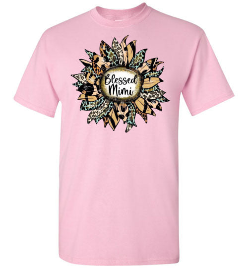 Blessed Mimi Grandmother Grandma Tee Shirt Top T-Shirt