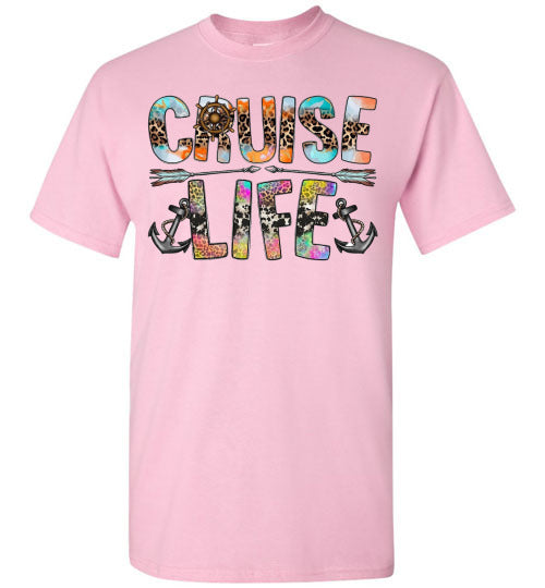Cruise Life Graphic Tee Shirt Top