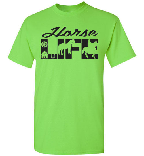Horse Life Country Graphic Tee Shirt Top