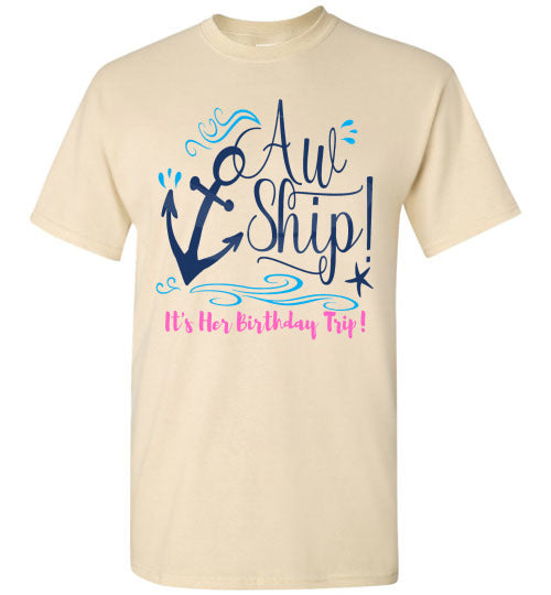 Birthday Cruise Graphic Tee Shirt Top