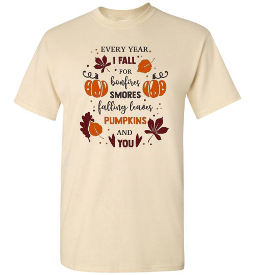 Fall Autumn Graphic Tee Shirt Top