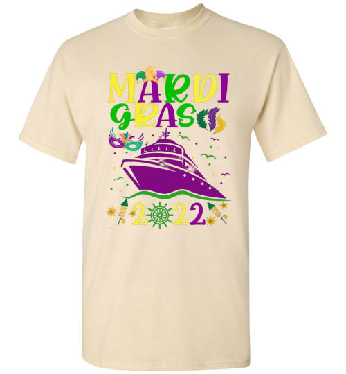 Mardi Gras 2022 Cruise Graphic Tee Shirt Top