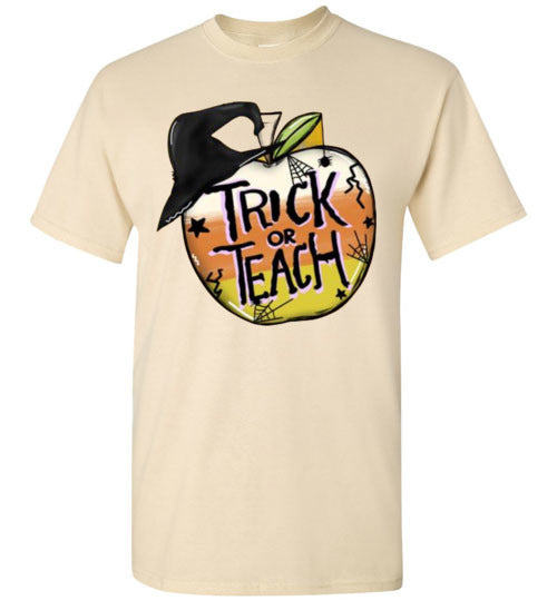 Trick Or Teach Graphic Tee Shirt Top T-Shirt