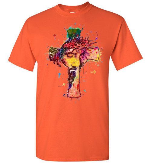 Christian Cross Jesus Tee Shirt Top T-Shirt
