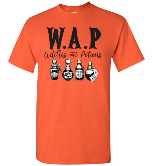 W.A.P. Witches and Potions Halloween Tee Shirt Top T-Shirt WAP