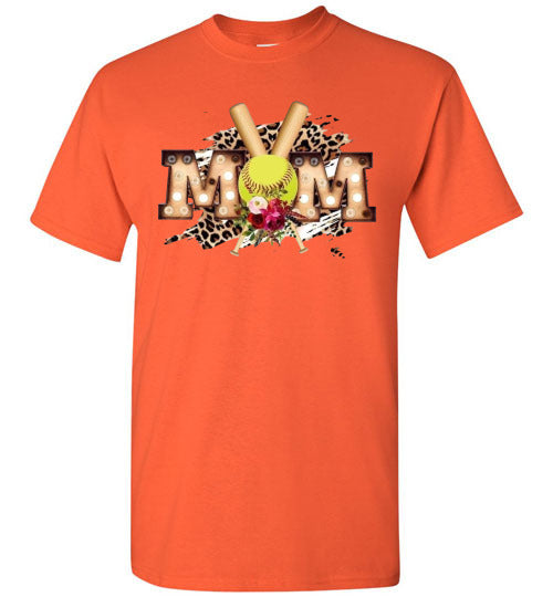 Softball Baseball Mom Tee Shirt Top T-Shirt