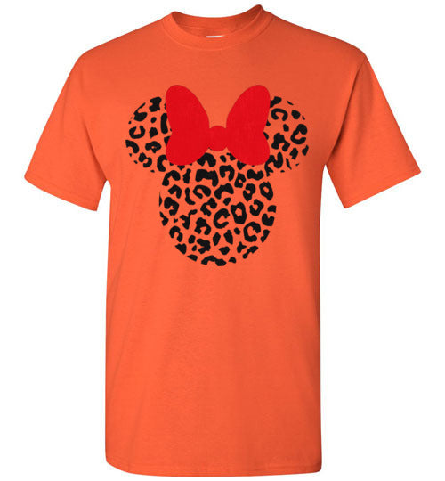 Leopard Mouse Tee Shirt Top