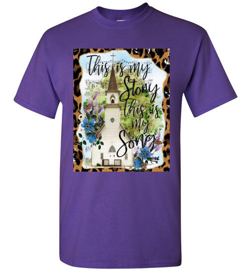 This is My Story Christian Faith Tee Shirt Top T-Shirt