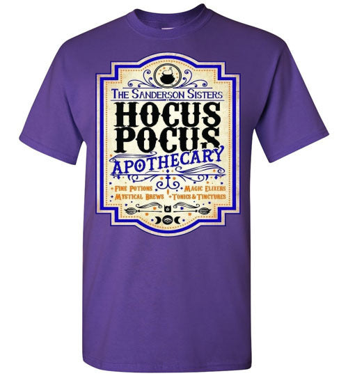 Hocus Pocus Halloween Witch Graphic Tee Shirt