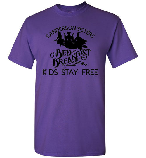 Sanderson Sisters Bed And Breakfast Halloween Witch Graphic Top Shirt