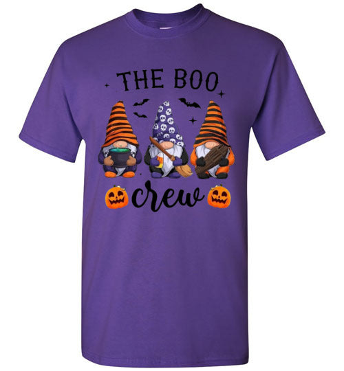 The Boo Crew Gnome Halloween Tee Shirt Top