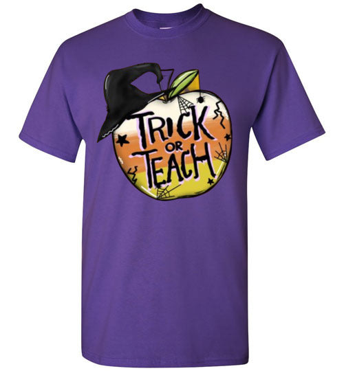 Trick Or Teach Graphic Tee Shirt Top T-Shirt
