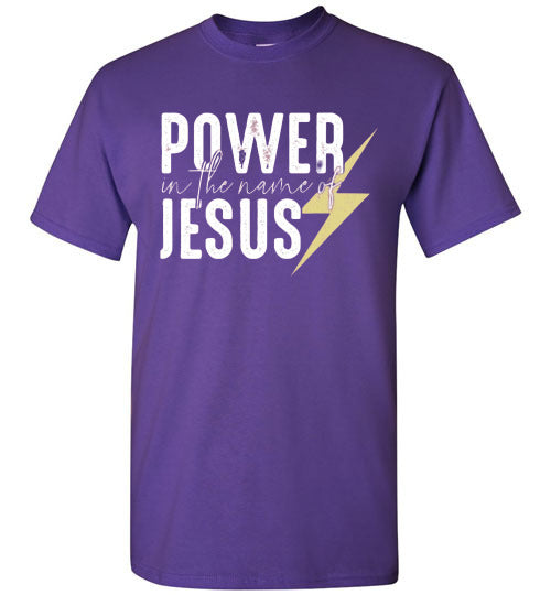Power In The Name Of Jesus Christian Tee Shirt Top