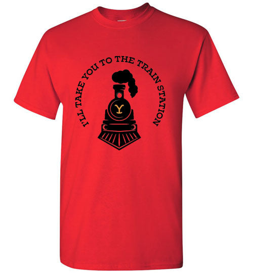 I'll Take You To The Train Station Tee Shirt Top