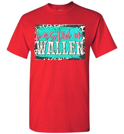 Wasted On Wallen Morgan Tee Shirt Top T-Shirt