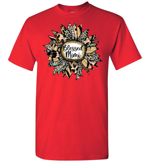 Blessed Mimi Grandmother Grandma Tee Shirt Top T-Shirt