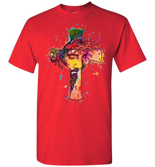 Christian Cross Jesus Tee Shirt Top T-Shirt