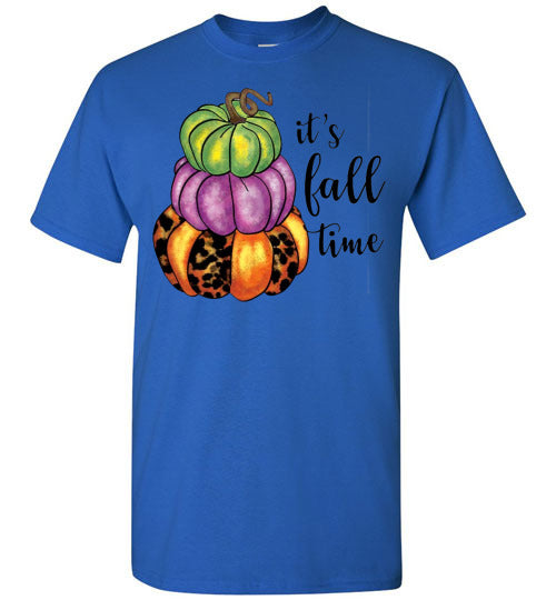 It's Fall Time Tee Shirt Pumpkin Top T-Shirt