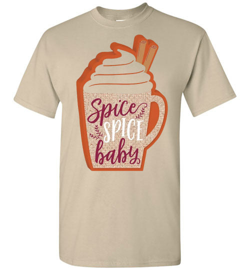 Pumpkin Spice Spice Baby Tee Shirt Top T-Shirt