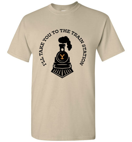 I'll Take You To The Train Station Tee Shirt Top