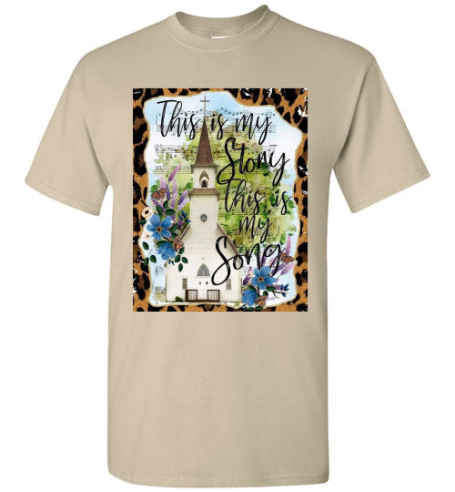 This is My Story Christian Faith Tee Shirt Top T-Shirt