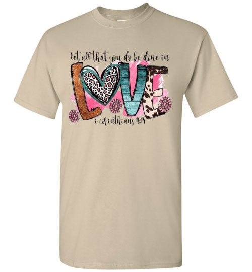 Love Christian Faith Tee Shirt Top T-Shirt