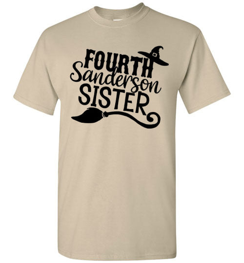 Fourth Sanderson Sister Halloween Witch Graphic Tee Shirt Top