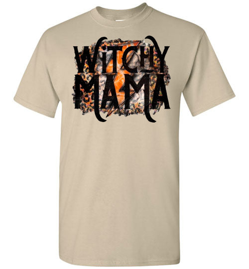 Witchy Mama Halloween Fall Tee Shirt Top T-Shirt