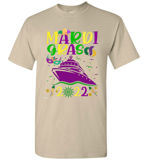 Mardi Gras 2022 Cruise Graphic Tee Shirt Top