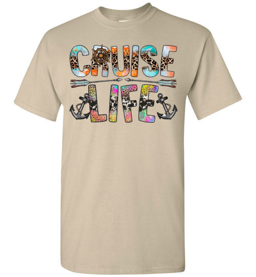 Cruise Life Graphic Tee Shirt Top