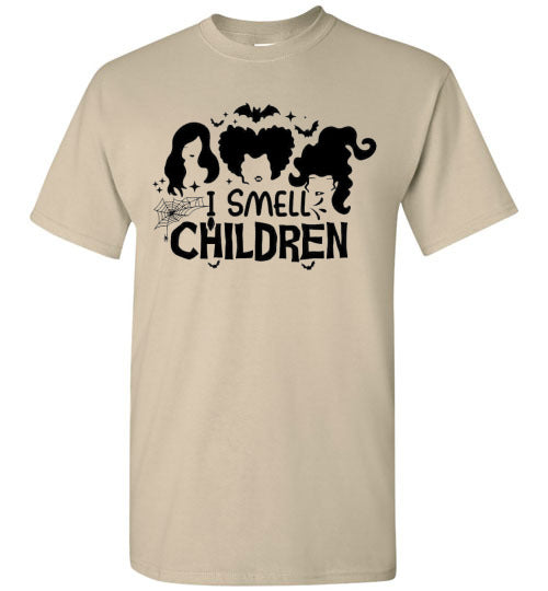 I Smell Children Halloween Witch Graphic Tee Shirt Top