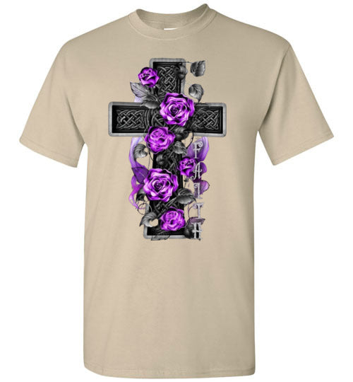 Cross Faith Christian Tee Shirt Top T-Shirt