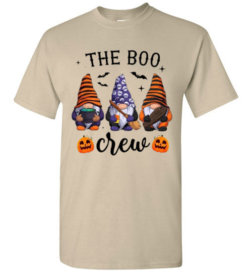 The Boo Crew Gnome Halloween Tee Shirt Top