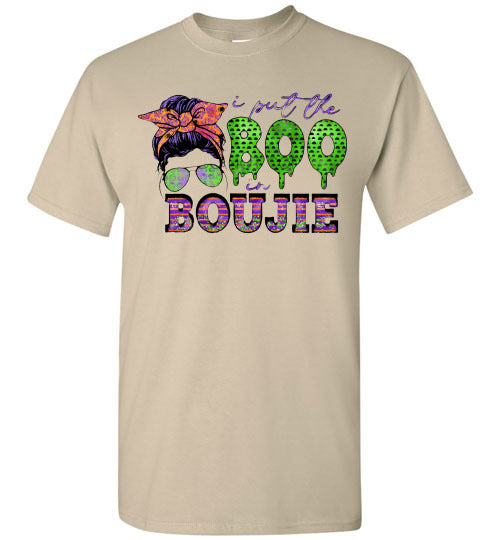 i Put The Boo In Boujie Fall Halloween Tee Shirt Top T-Shirt