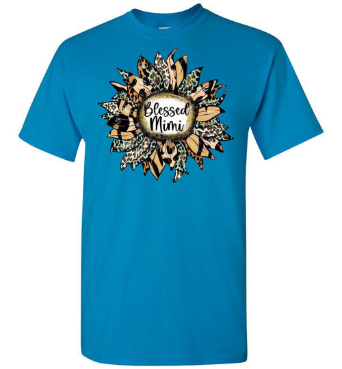Blessed Mimi Grandmother Grandma Tee Shirt Top T-Shirt