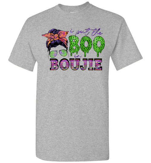 i Put The Boo In Boujie Fall Halloween Tee Shirt Top T-Shirt