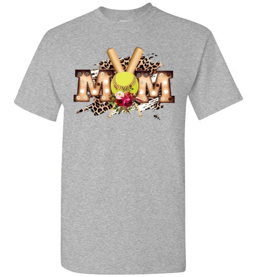 Softball Baseball Mom Tee Shirt Top T-Shirt