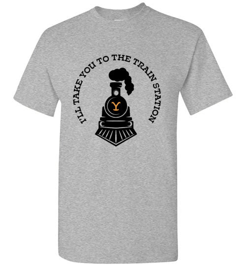 I'll Take You To The Train Station Tee Shirt Top