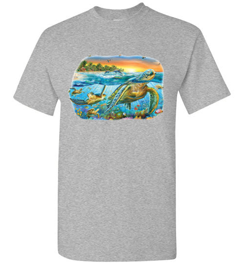 Sea Turtle Graphic Tee Shirt