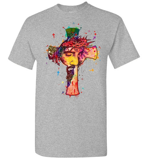Christian Cross Jesus Tee Shirt Top T-Shirt