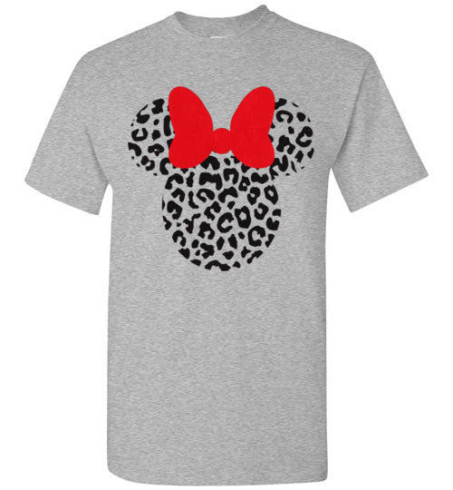 Leopard Mouse Tee Shirt Top