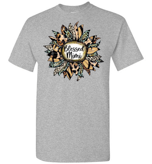 Blessed Mimi Grandmother Grandma Tee Shirt Top T-Shirt